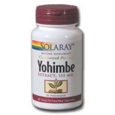 Yohimbe Bark Extract 135 mg 60 cap Yohimbe Bark Extract 135 mg 60 cap