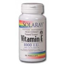 E-1000 IU d-Alpha Tocopherol 60 softgel