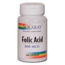 Folic Acid 800 mcg. 100 cap