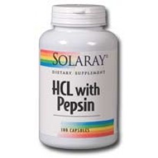 HCL w/Pepsin 180 cap