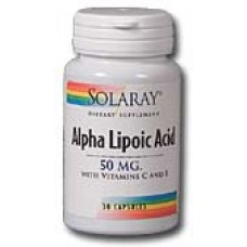 Alpha Lipoic Acid 50 mg with Vitamin E and C 30 cap