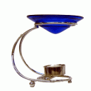 Aroma Lamp-Cobalt Blue Crescent n/a