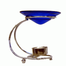 Aroma Lamp-Cobalt Blue Crescent n/a