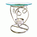 Aroma Lamp Chrome Swirl ea. Aroma Lamp Chrome Swirl ea.