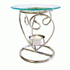 Aroma Lamp Chrome Swirl ea.